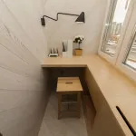 Проектиране и интериор хол с всекидневна и спалня