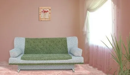 Диванът в спалнята - Фото интериорен дизайн