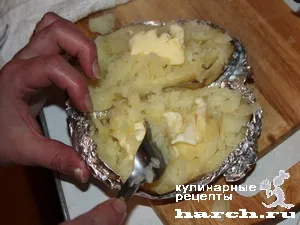 Начало троха-картофи, fotoretsept с подробно описание на (сирене) Начало троха-картофи, fotoretsept с подробно описание на