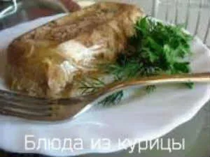 Вътрешен желиран пиле желатин (Количество порции ниво) Домашна желирано пиле с желатин