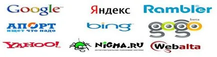 Добавяне на сайта, за да търсачките сами по себе си