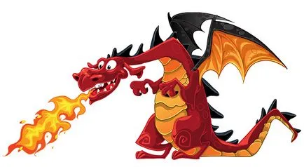 Dragon снимки и картини огнедишащ летящ чудовище изглежда като истински дракон