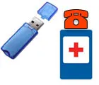 USB флаш устройство (HDD) поиска формат, както и върху него са файловете (на данни)