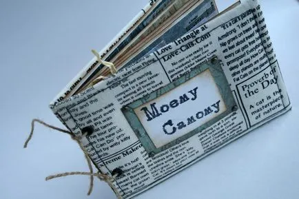 Фотоалбум със собствените си ръце дизайнерски идеи - MC (45 снимки)