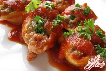 пълнени макаронени изделия