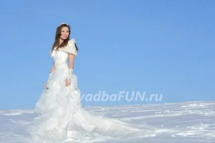 Фотосесия зимна сватба - идеи къде снимана през зимата