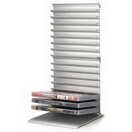 Къде да съхранявате CD и DVD-дискове 120 идеи за всеки вкус и Рафтоносачи за снимка