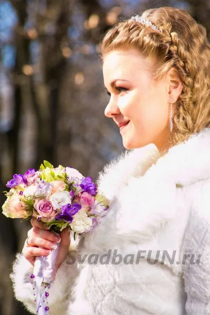 Фотосесия зимна сватба - идеи къде снимана през зимата