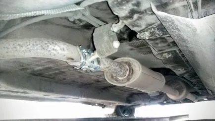 отстраняване Silencer Рено Логан, подмяна, видео ремонт собствените си ръце