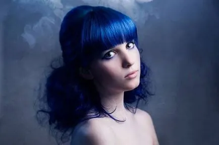 Blue коса - изключителна романтика отново е на мода