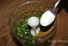 Грузински satsebeli сос - рецепта със стъпка по стъпка снимки