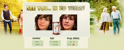 In20years - гледат на себе си в напреднала възраст през 20 или 30 години (in20years) In20years - гледат на себе си в напреднала възраст през 20 или 30 години