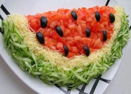 Начинът, по който се организира салата вкусно дома - стъпка по стъпка рецепти със снимки