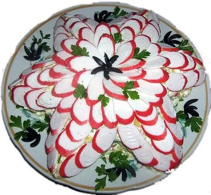 Начинът, по който се организира салата вкусно дома - стъпка по стъпка рецепти със снимки