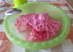Както е скорбяла свързани салфетка кука, чрез нишесте; Алтернативни методи (свързани) Както е скорбяла свързани салфетка кука, чрез нишесте; алтернативни методи
