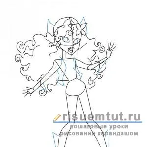 Как да се направи чудовище високо лагуна син молив постепенно - съставя тук (Monster) Как да се направи чудовище високо лагуна син молив постепенно - съставя тук