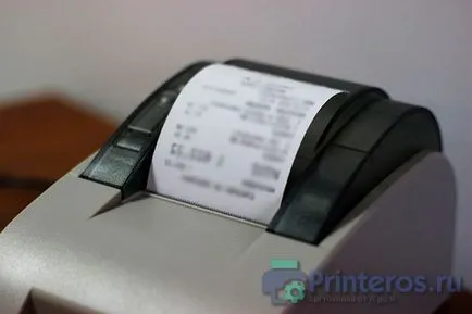 Как да печатаме чек за принтер