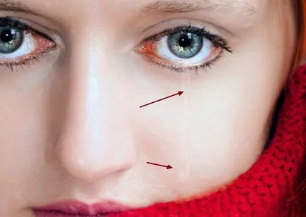 Как да се направи една сълза в Photoshop · 