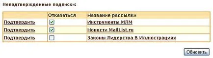 Как да се отпишете