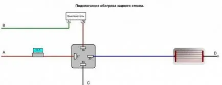 Как да се свържете задния прозорец нагревател