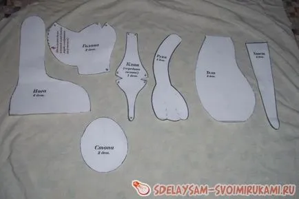 Как да шият плюшена играчка куче, майсторски клас със собствените си ръце
