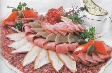 Красив дизайн на месо и млечни продукти в домашни условия