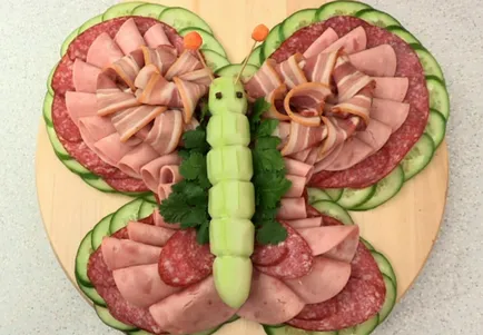 Красив дизайн на месо и млечни продукти в домашни условия