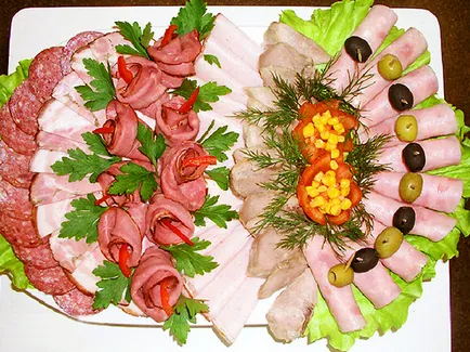 Красив дизайн на месо и млечни продукти в домашни условия