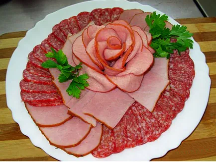 Красив дизайн на месо и млечни продукти в домашни условия