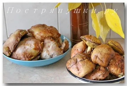Как да замрази гъби - рецепта със снимки
