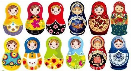 Как да рисувате руската кукла - световно известния български сувенир