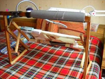 Как да си направим Divan машинна бродерия свят на плетиво и бродерия