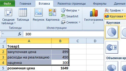 Как да направим схема процента да се отличи (графика) Как да си направим диаграма с интерес в ексел