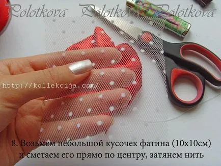 Как да си направим красив лък на сатенена панделка