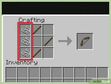 Как да си направим лък и стрели в Minecraft игра