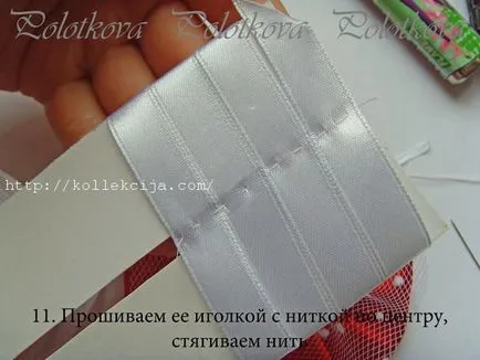 Как да си направим красив лък на сатенена панделка