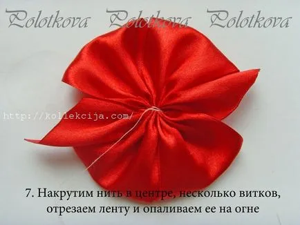 Как да си направим красив лък на сатенена панделка