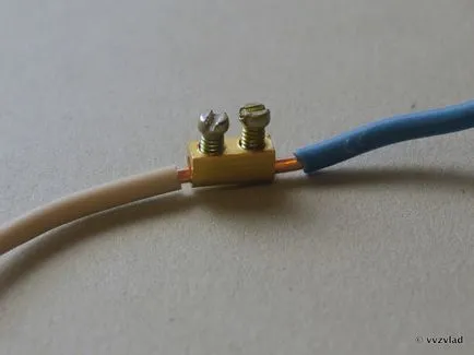 Как да се свържете кабелите не са ги усукване DIY