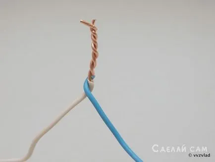 Как да се свържете кабелите не са ги усукване DIY