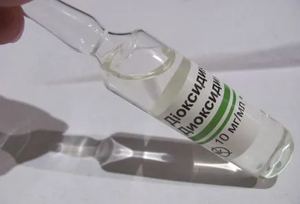 Как да съхранявате dioxidine - колко може да се съхранява след отваряне на флаконите и тръби