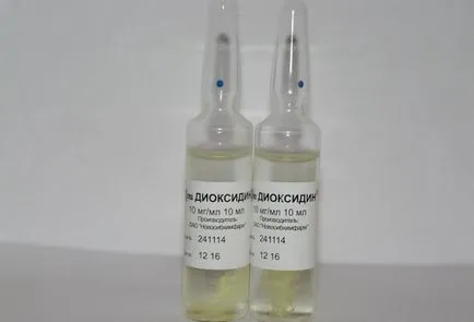 Как да съхранявате dioxidine - колко може да се съхранява след отваряне на флаконите и тръби