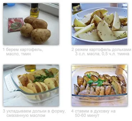 Как да се пекат картофи на фурна картофи, печени във фурната в продължение на 9 рецепти