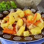 Картофи с гъби в гърне във фурната, рецептата със снимка