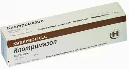 Клотримазол (мехлем), от която помага структура и коментари