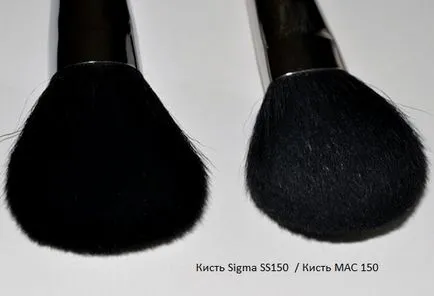 Грим четки сигма четки срещу Mac