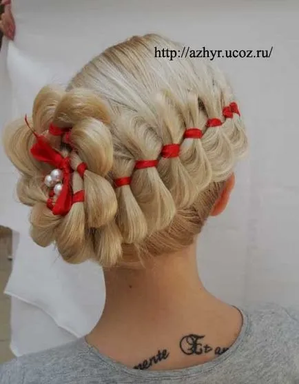 Плюя с лента за обучение фото-уроци за начинаещи в тъкане