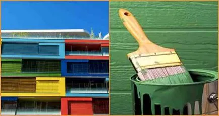 Paint екстериорни основни характеристики и видове