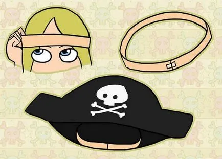 Pirate костюм със собствените си ръце със снимки