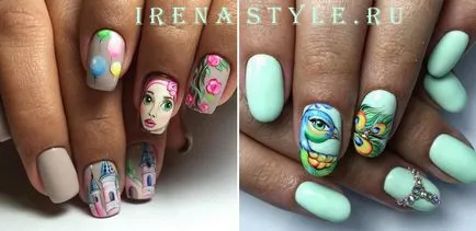 Летните модели на ноктите 2017 нови елементи мода идеи за фото (2017) Летните модели на ноктите 2017 новини снимка модни идеи