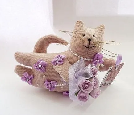Flying котка Тилда модел и майсторски клас в блога съпруги (образец) Flying котка Тилда модел и блог майстор-клас домакиня